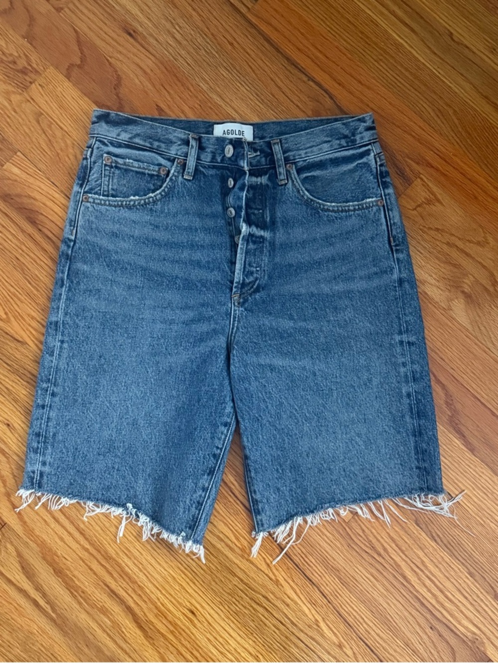 Agolde dad shorts size 25